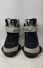 Load image into Gallery viewer, Jobe Mens Maddox 3539 Gray And Black Adjustable Strap Wakeboard Bindings Size 9
