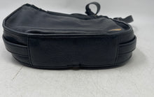 Load image into Gallery viewer, Vince Camuto Womens Izzi Black Suede And Leather Tassel Crossbody Purse
