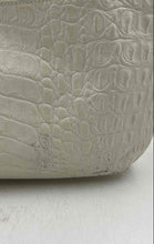 Load image into Gallery viewer, Authentic Brighton Womens White Double Handle Shoulder Handbag Stained/Damaged
