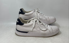 Load image into Gallery viewer, Coach Womens Lowline White Leather Round Toe Lace-Up Sneaker Shoes Size 8B
