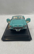 Load image into Gallery viewer, Bburago Chevrolet Corvette 1957 Display Collectible Blue Decor Diecast Car
