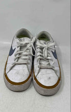 Load image into Gallery viewer, Nike Womens Court Legacy NN DH3161-108 White Blue Gold Sneakers Shoes Size 9.5
