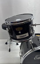 Load image into Gallery viewer, Eastar Black Beginner Acoustic Percussion Drum Set Of 3 Pcs And Chair
