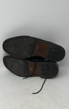 Load image into Gallery viewer, Stafford Mens Classico Black Leather Lace-Up Oxford Dress Shoes Size 9.5
