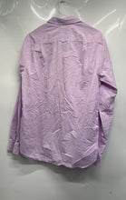 Load image into Gallery viewer, Guess Mens Purple Collared Long Sleeve Button-Up Shirt Size Medium
