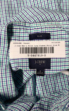 Load image into Gallery viewer, J.Crew Mens Multicolor Plaid Print Slim Long Sleeve Button-Up Shirt Size M
