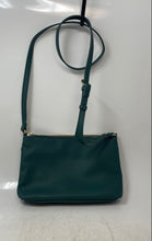 Load image into Gallery viewer, Nanette Lepore Womens Green Leather Adjustable Strap Crossbody Bag Purse
