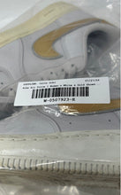 Load image into Gallery viewer, Nike Womens Air Force 1 Low AR0642-001 White &amp; Gold Sneaker Shoes Size 7.5
