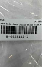 Load image into Gallery viewer, Nike Kids Air Max Command Flex Gray Orange Lace-Up Low Top Sneaker Shoes Size 6Y
