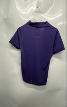 Load image into Gallery viewer, Psycho Bunny Mens Purple Collared Regular Fit Short Sleeve Polo Shirt Size 2

