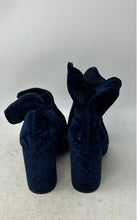 Load image into Gallery viewer, Mossimo Supply Co. Womens Dania Blue Block Heel Ankle Booties Size 9.5
