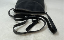 Load image into Gallery viewer, Katana Womens Black Leather Inner Pocket Adjustable Strap Crossbody Handbag
