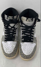 Load image into Gallery viewer, Authentic Nike Mens Air Jordan 1 Retro High White Black Gray Sneakers Size 8.5
