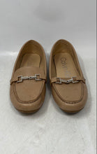 Load image into Gallery viewer, Calvin Klein Womens Leanna Brown Moc Toe Slip-On Loafer Flats Size 8M

