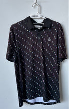 Load image into Gallery viewer, Original Penguin Mens Brown &amp; Black Printed Short Sleeve Golf Polo Shirt Size M
