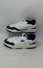 Load image into Gallery viewer, Lacoste Mens Lineshot 223 2 White Blue Low Top Lace-Up Sneaker Shoes Size 8
