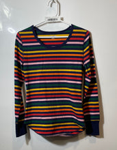 Load image into Gallery viewer, Old Navy Womens Multicolor Knit Long Sleeve Round Neck Blouse Top Size Small
