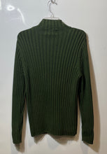 Load image into Gallery viewer, Express Womens Green Long Sleeve Mock Neck Ribbed Pullover Sweater Size Medium
