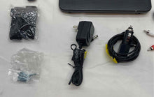 Load image into Gallery viewer, Wonnie W-1014 Black 12V USB SD Dual Screen Portable DVD Player System Not Tested
