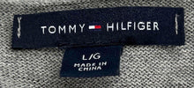 Load image into Gallery viewer, Tommy Hilfiger Womens Gray Polka Dot Cotton Long Sleeve Pullover Sweater Size L
