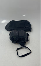 Load image into Gallery viewer, Aurosports Black 10x25 Compact Folding Optics Binocular With Case &amp; Lens Caps
