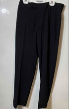 Load image into Gallery viewer, Calvin Klein Womens Black Flat Front Pockets Regular Fit Dress Pants Size 18
