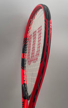 Load image into Gallery viewer, Wilson Federer Black Red Stop Shock Sports Equipment Tennis Racquet
