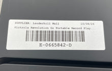 Load image into Gallery viewer, Victrola Revolution Go Model VSC-750SB Portable Turntable Record Player Untested
