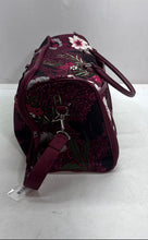 Load image into Gallery viewer, Vera Bradley Womens Iconic Purple Floral Print Convertible Travel Garment Bag
