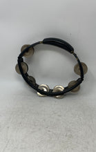 Load image into Gallery viewer, LP Black Plastic Frame Instrument Handheld Tambourine With Metal Jingles
