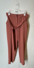 Load image into Gallery viewer, 7th Avenue Design Studio New York &amp; Company Womens Pink Paperbag Pants Size 8
