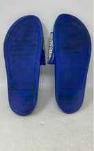 Load image into Gallery viewer, Karl Lagerfeld Womens Hazlet Blue Open Toe Slip-On Slide Sandals Size 9M
