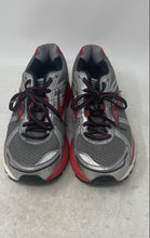 Load image into Gallery viewer, Brooks Mens Defyance 9 1102141D090 Gray Red Black Sneakers Shoes Size 8.5 D
