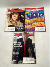 Load image into Gallery viewer, Lot Of 3 Rolling Stone Political Figures Magazines 2015 Paperback Book
