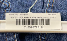 Load image into Gallery viewer, Calvin Klein Womens Blue Rinse Wash Denim Low Rider Straight Leg Jeans Size 8
