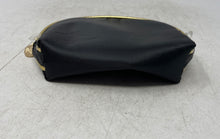 Load image into Gallery viewer, Juicy Couture Womens Black Silver Gold Rhinestone Zipper Makeup Bag
