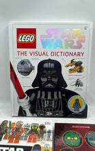 Load image into Gallery viewer, Lot Of 3 Pcs Lego Multicolor Mixed Star Wars Hardcover Books Missing Figurines
