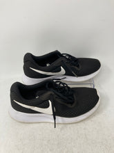 Load image into Gallery viewer, Nike Womens Tanjun 812655-011 Black White Lace-Up Running Shoes Size 7.5
