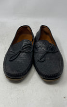 Load image into Gallery viewer, Tomas Maier Mens Black Leather Slip-On Bow Round Toe Loafer Shoes Size 10
