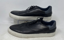 Load image into Gallery viewer, Ted Baker Mens Dennton Dark Blue Leather Low Top Lace-Up Brogue Shoes Size 11
