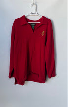 Load image into Gallery viewer, Lauren Jeans Co. By Ralph Lauren Womens Red Knit Pullover Polo Sweater Size 3X
