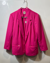Load image into Gallery viewer, Anne Klein Womens Pink Long Sleeve Open Front Blazer Size Large
