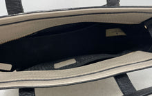 Load image into Gallery viewer, Kate Spade New York Womens Black Gray Leather Shoulder Strap Satchel Purse
