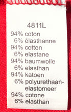 Load image into Gallery viewer, Lacoste Womens Red Short Sleeve Collared Regular Fit Polo Shirt Size 44

