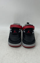 Load image into Gallery viewer, Nike Kids Air Jordan Spizike Low Black Hook &amp; Loop Sneaker Shoes Size 8C
