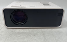 Load image into Gallery viewer, Goodee Model W80 White Video Projector With Accessories In Box Untested
