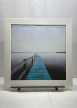 Load image into Gallery viewer, Sunrise On The Pier At Terra Ceia Bay Ocean Picture Frame Wall Art Print
