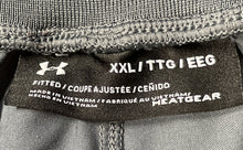 Load image into Gallery viewer, Under Armour Mens Gray Heatgear Pockets Drawstring Fitted Jogger Pants Size XXL
