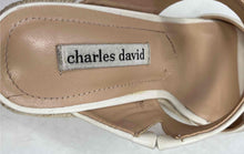Load image into Gallery viewer, Charles David Womens Jae White Slip-On Wedge Heel Espadrille Sandals Size 7.5M
