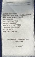 Load image into Gallery viewer, Laundry By Shelli Segal Womens Blue Flat Front Pockets Ankle Pants Size 8
